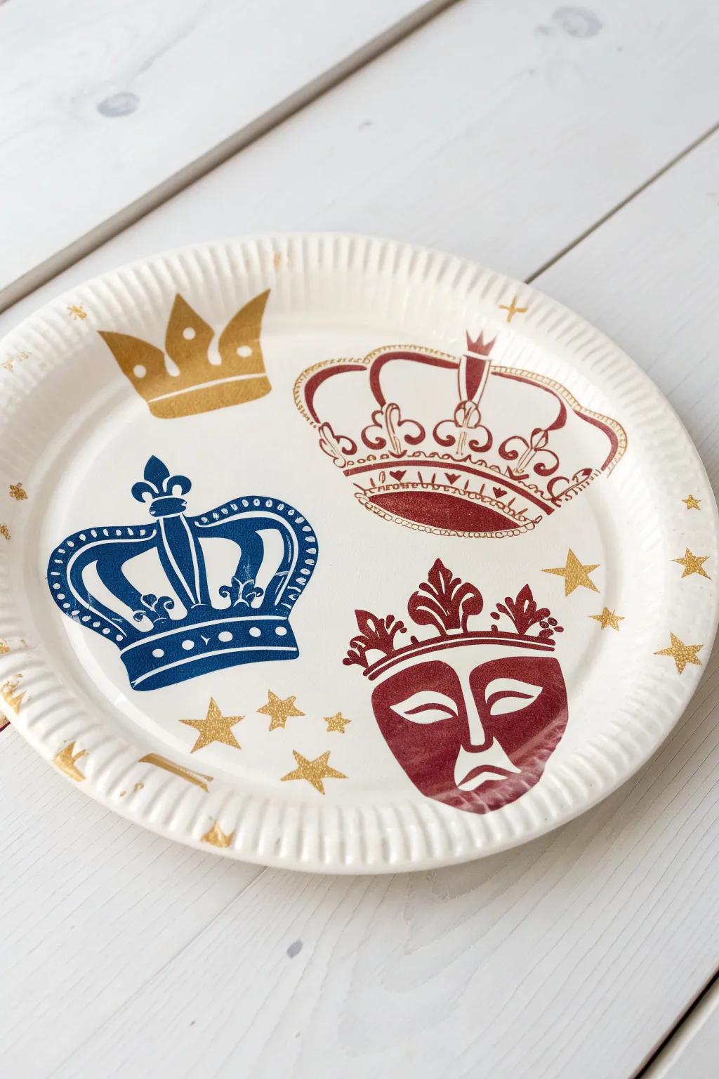 Celebrate the flair with a touch of drama and elegance.