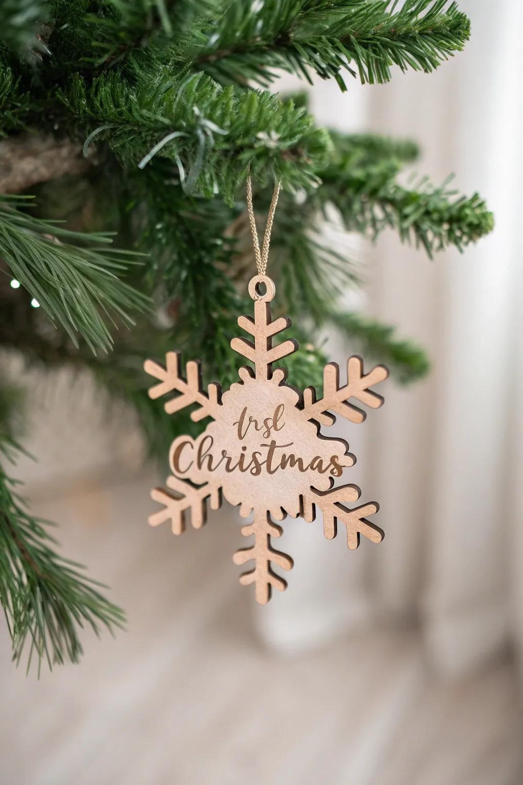 Cherish every first with a touch of natural elegance. 🌿✨ #FirstChristmas #ScandinavianStyle