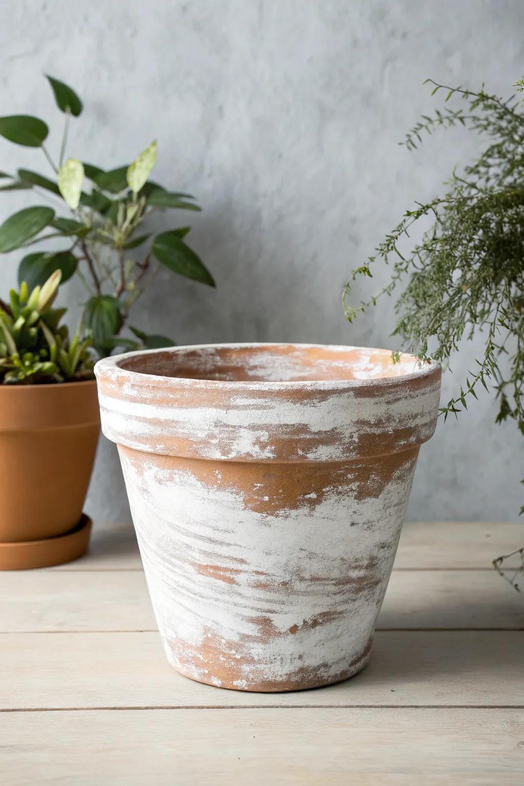 Transform your space with aged elegance—discover the beauty of vintage-inspired plant pots.