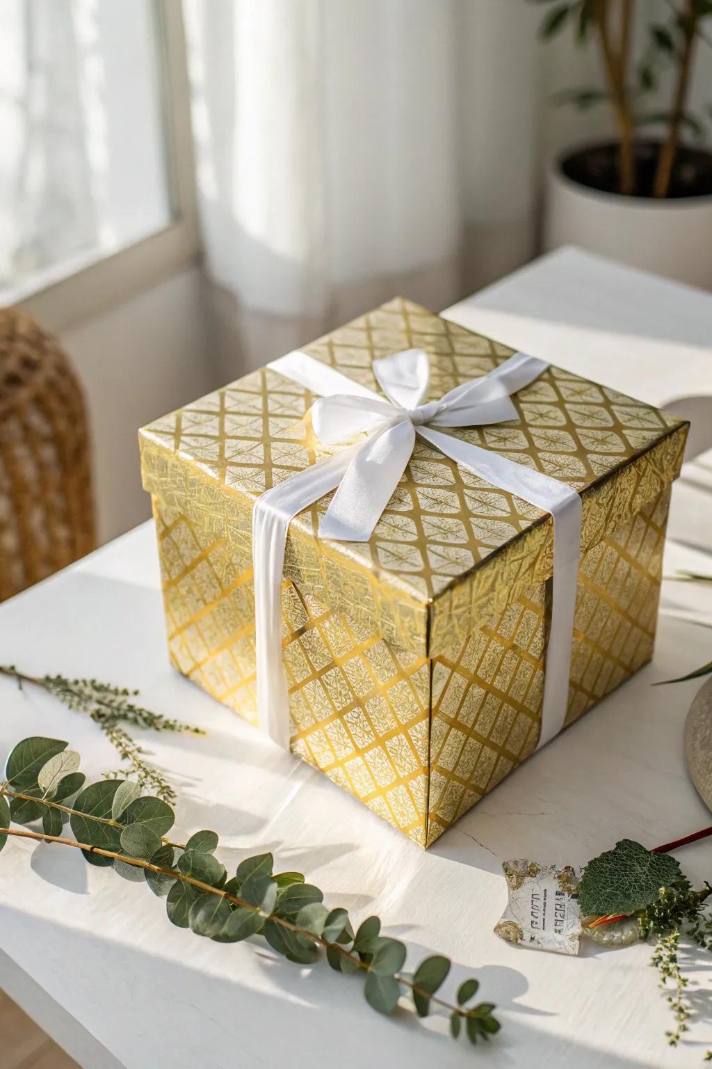 A sticky surprise awaits! Unwrap the laughter with this cleverly wrapped gift.