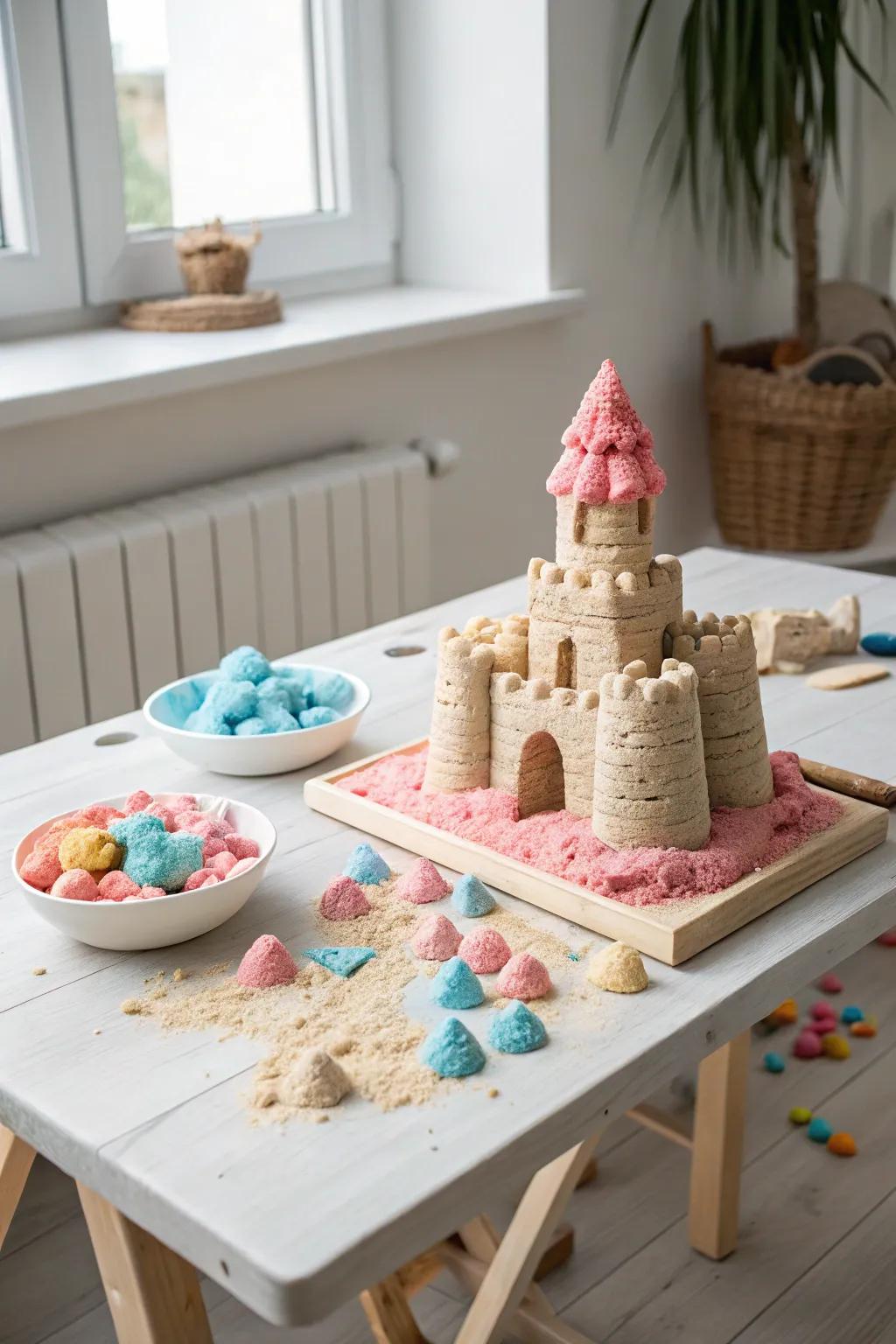Unleash creativity with enchanting cloud dough creations—where imagination meets minimalist charm.