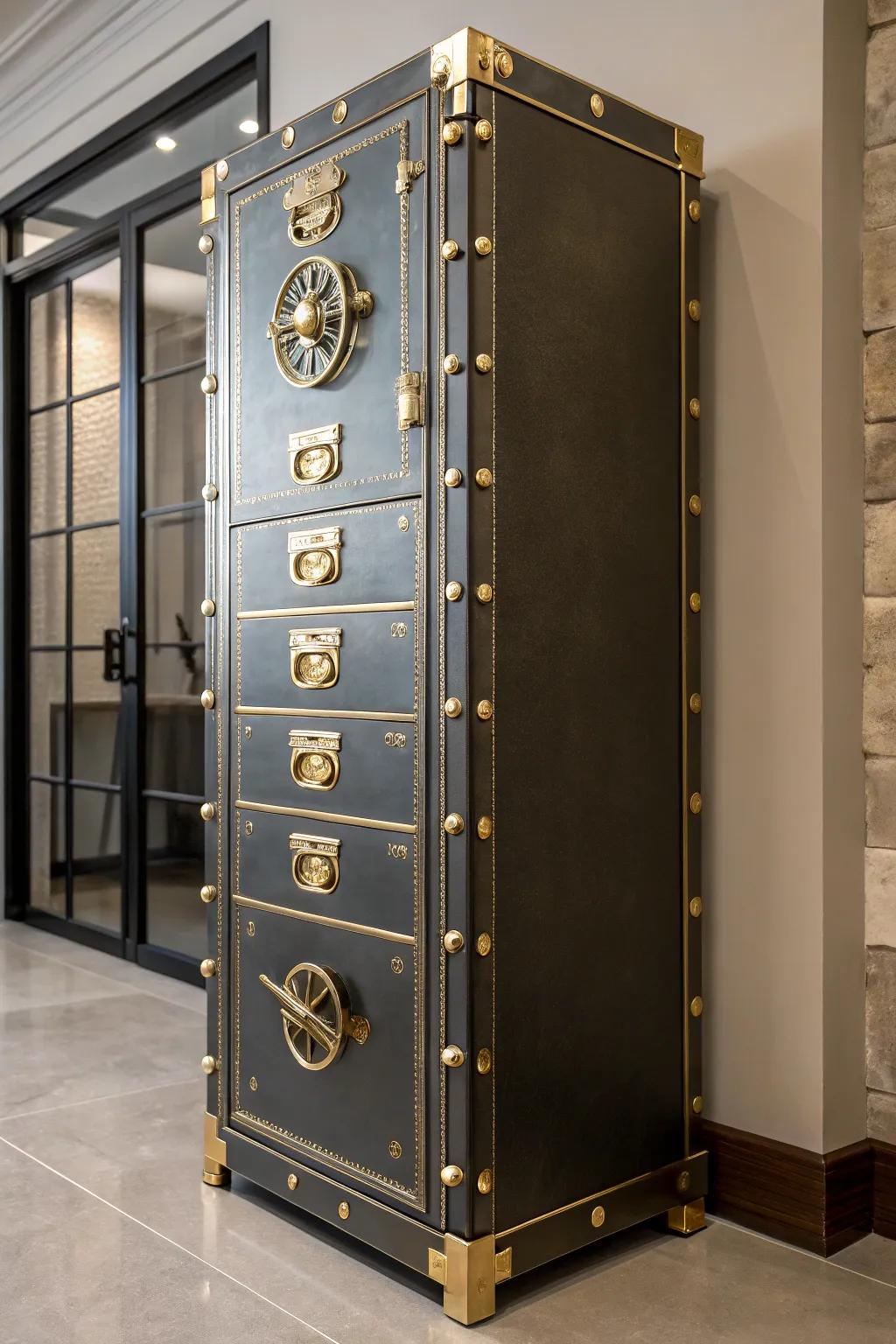 Elevate your space with a touch of gold—where craftsmanship meets glamour.