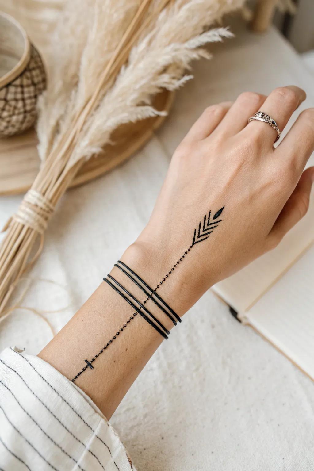 Embrace the beauty of simplicity with minimalist lines that speak volumes.