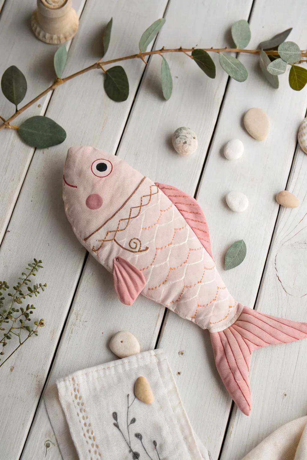 Dive into creativity with these charming handprint fish puppets – where little hands make big stories!