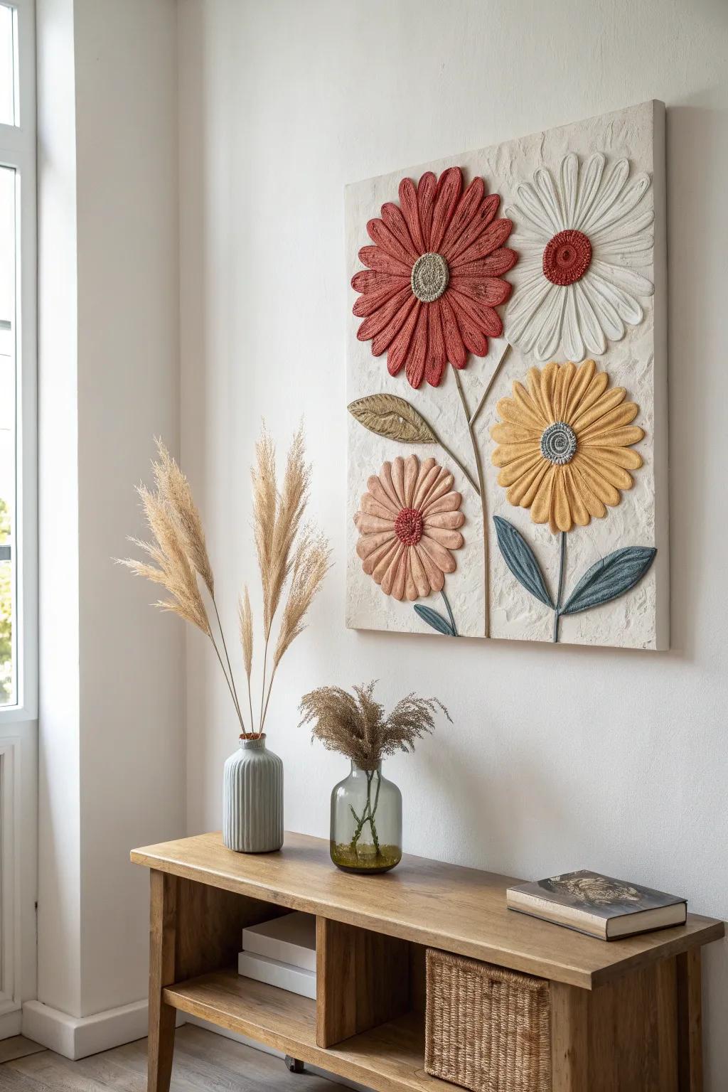 Elevate your art with a touch of texture: 3D elements bring your canvas to life!