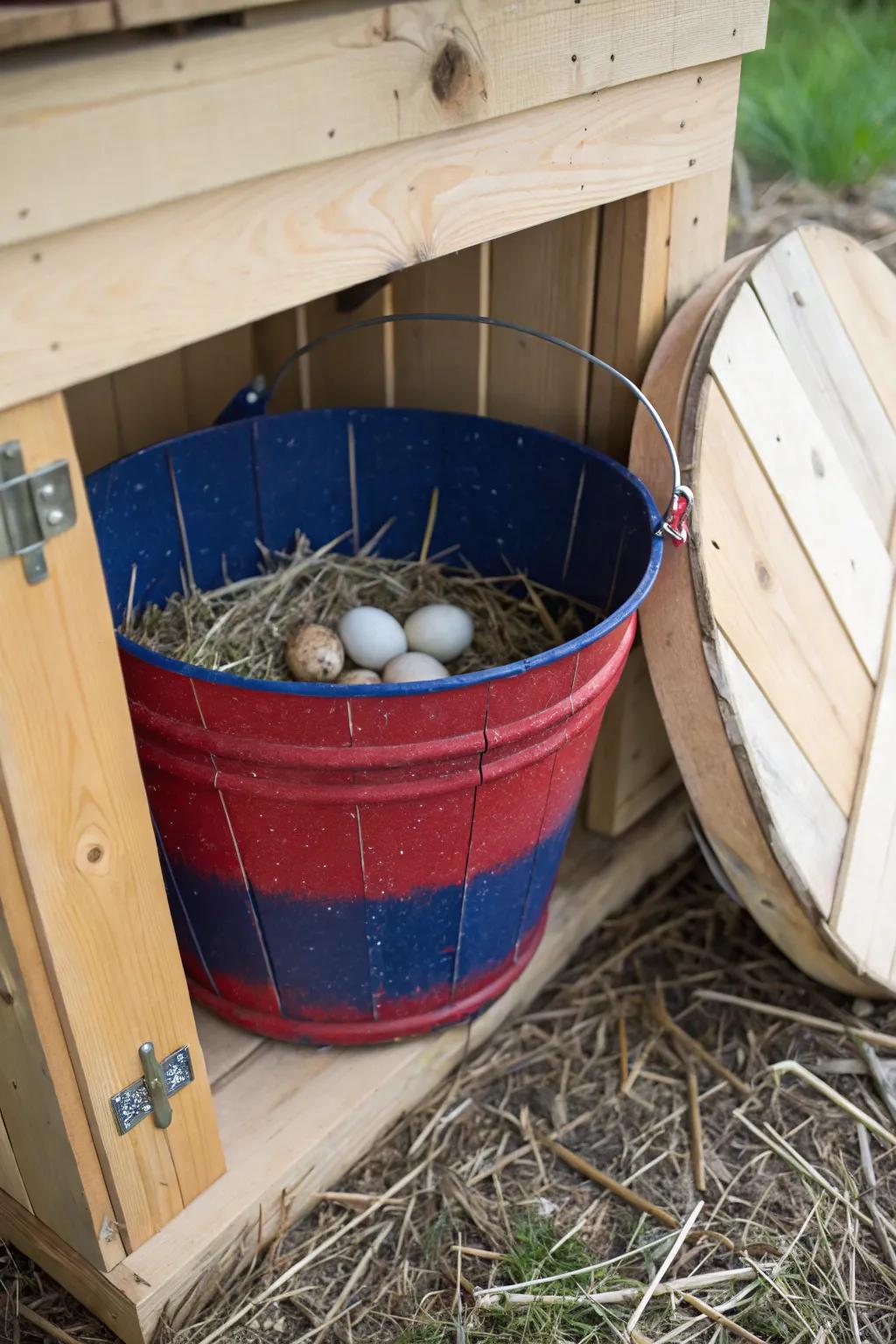 Craft your perfect nesting box with a rustic touch!