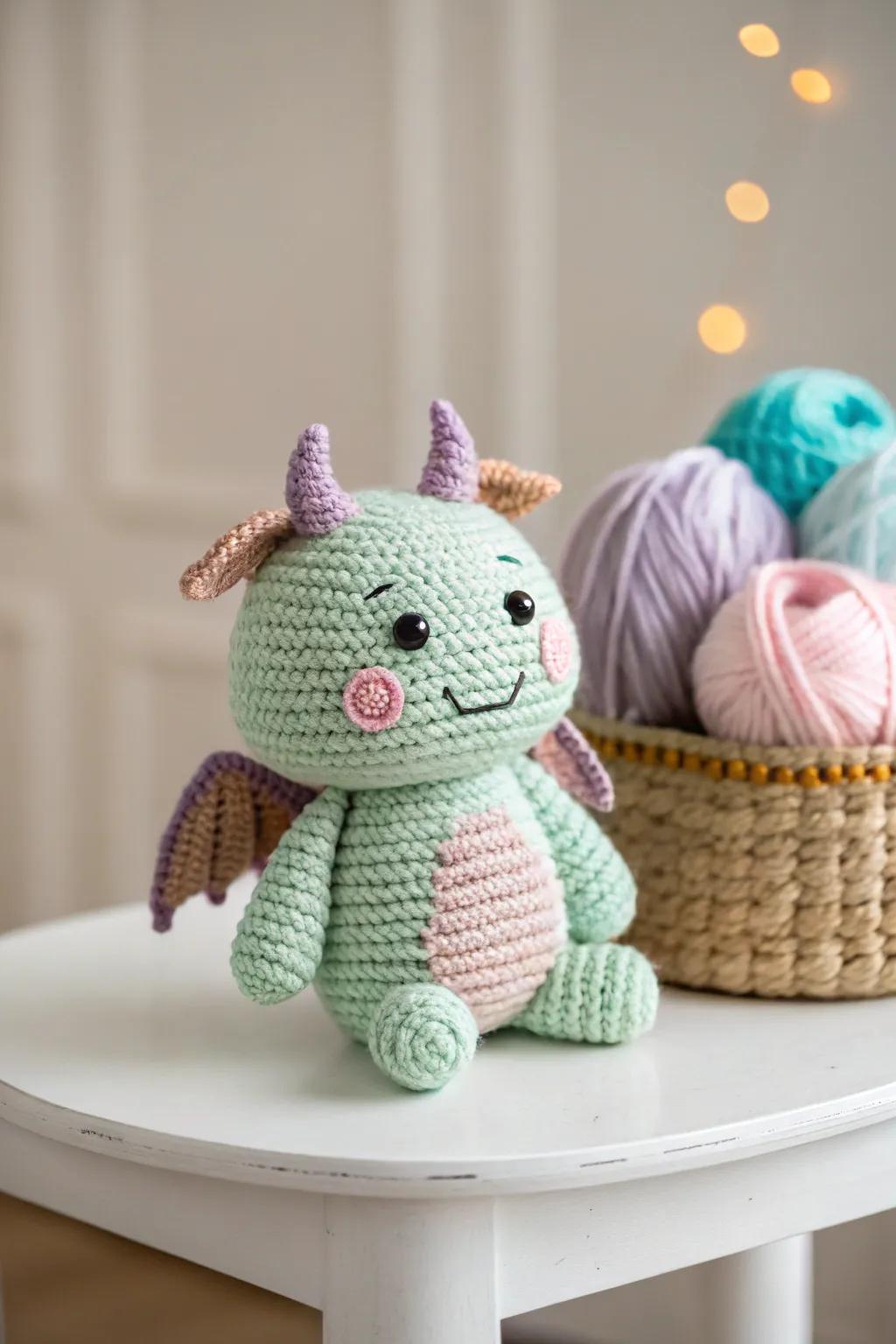 Craft your own magical mini monster and bring a touch of whimsy to any space!