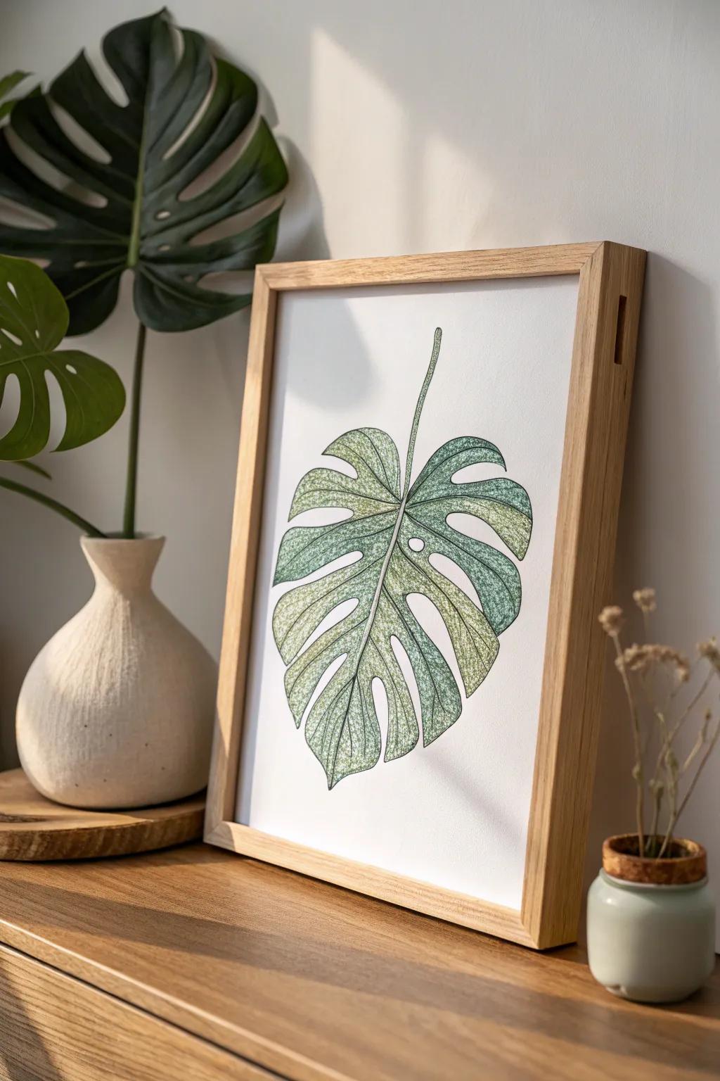 Embrace simplicity and natural beauty with a crafted botanical masterpiece.