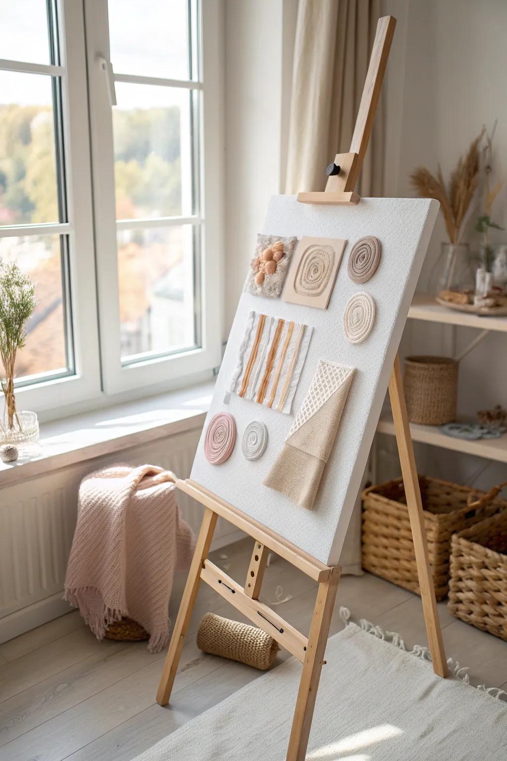 Unleash your baby's creativity with a sensory canvas adventure!