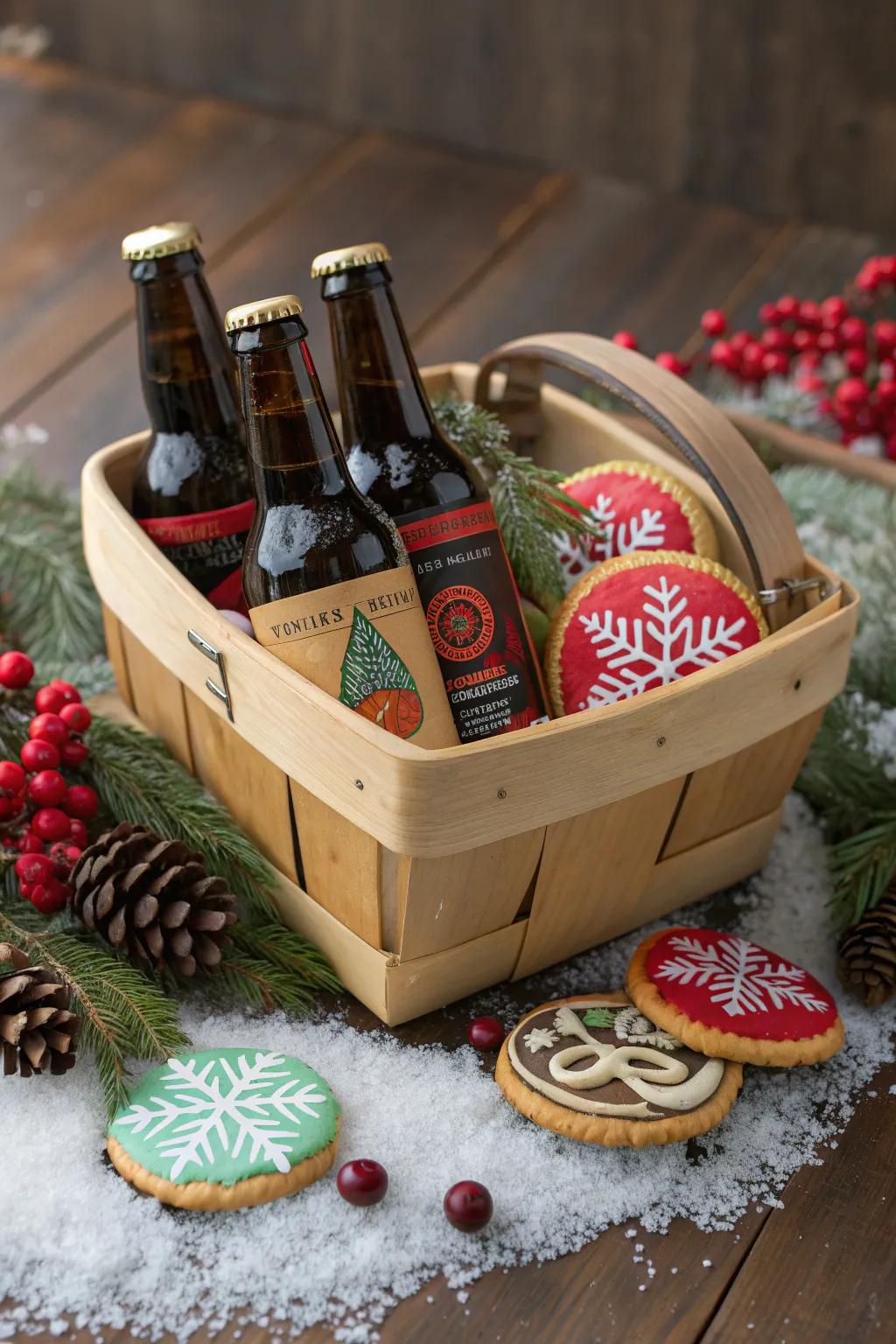 Cozy up this winter with a taste of handcrafted comfort. #WinterAles #HolidayTreats