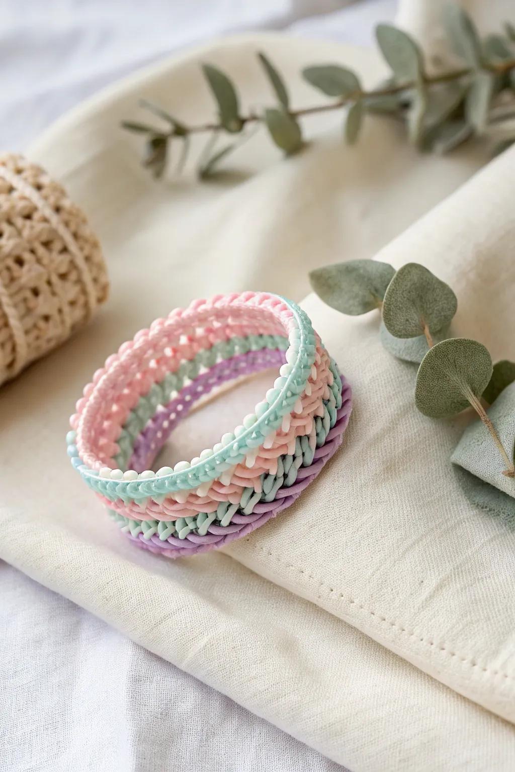 Craft beautiful memories with loom bands – a delightful splash of color and creativity for little hands.