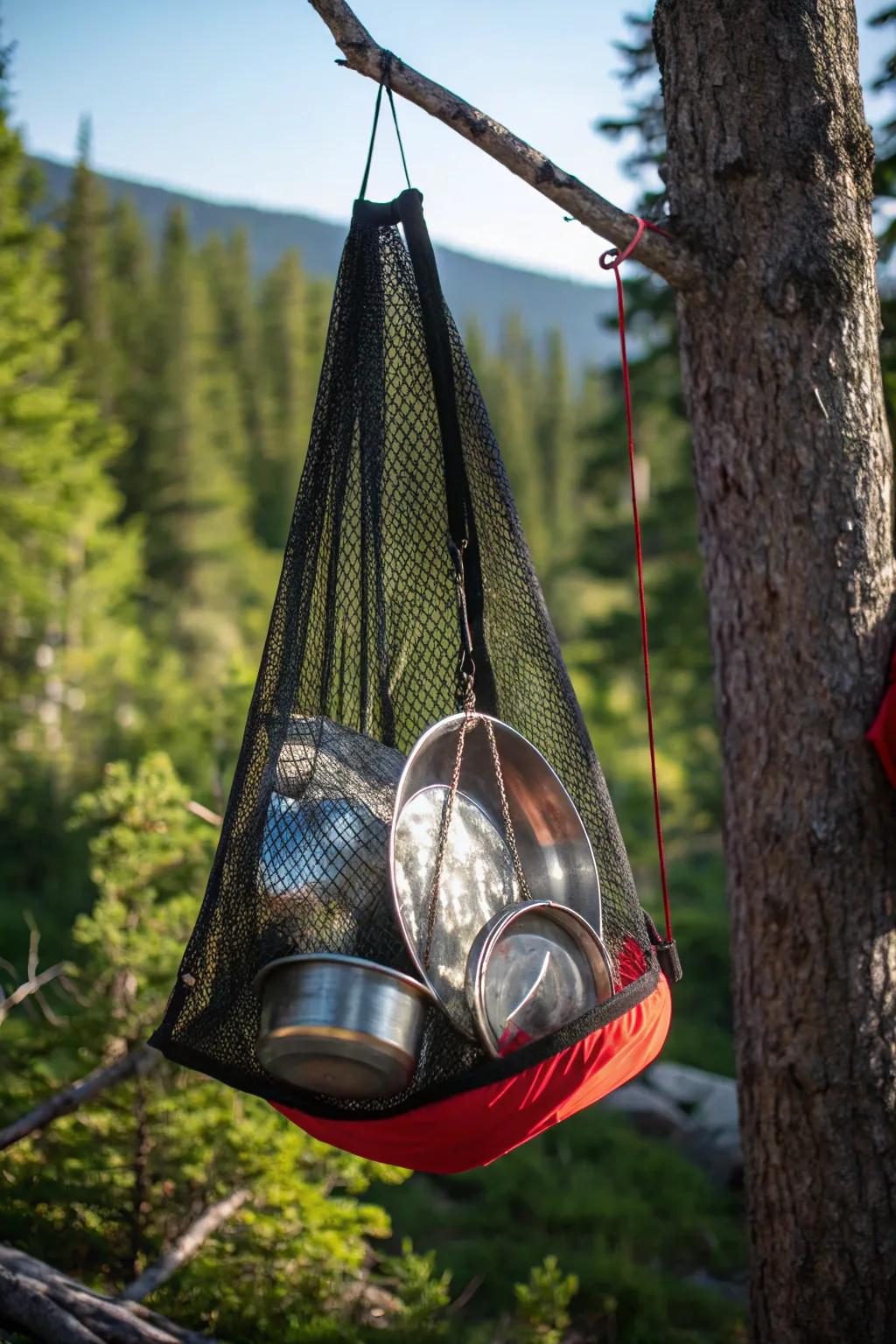 Elevate your camping game with this clever dish-drying hack.