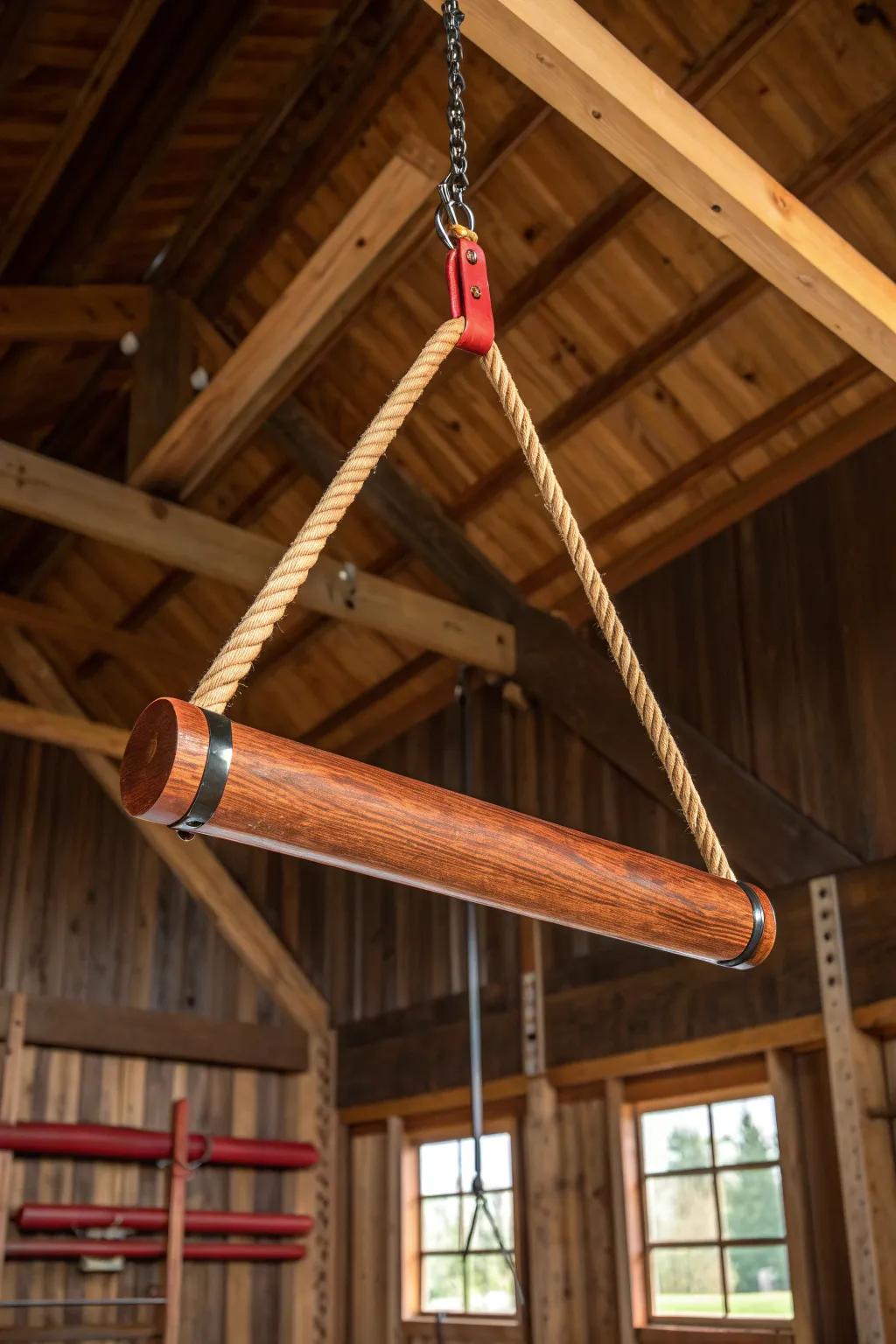 Elevate your coop with these artisan hanging roost bars—where craftsmanship meets playful charm.