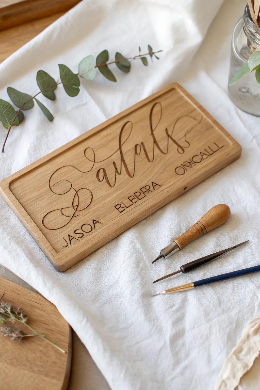 Craft your story with personalized elegance.
