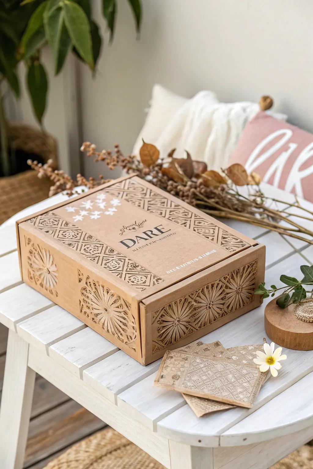 Embrace sustainability with this eco-friendly dare box, sparking creativity and conversation in the classroom.