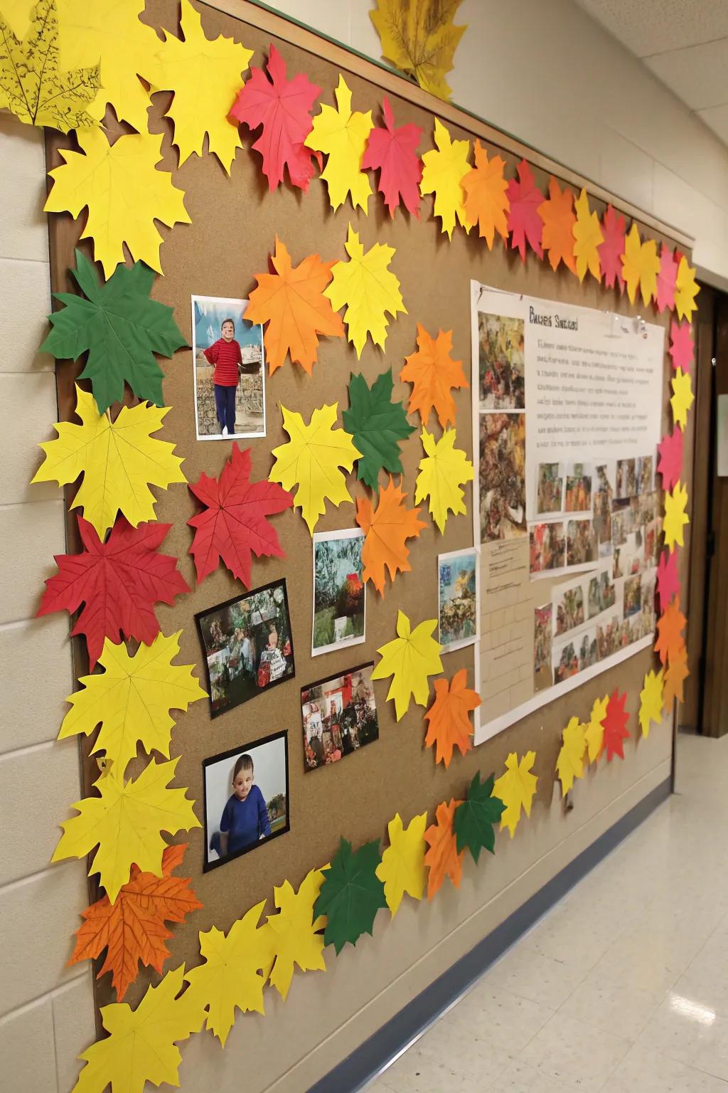 Interactive Fall Games board with hidden surprises.