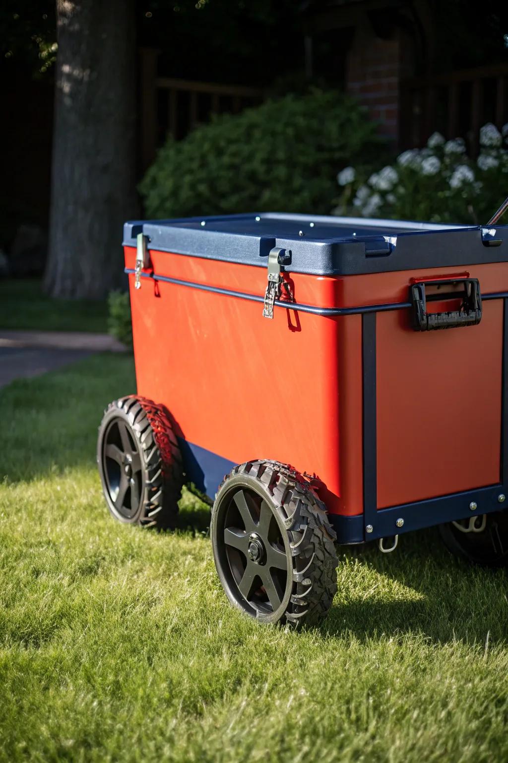 Roll Your Way to Hydration: The Ultimate Portable Chicken Waterer!