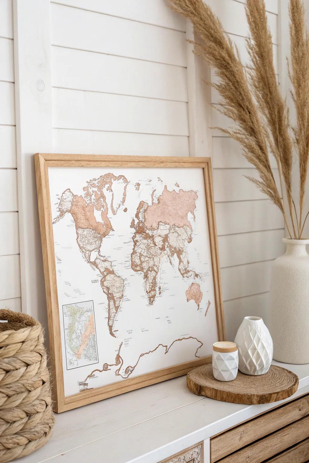 Celebrate your journey together with handcrafted wall art that speaks to your shared adventures.