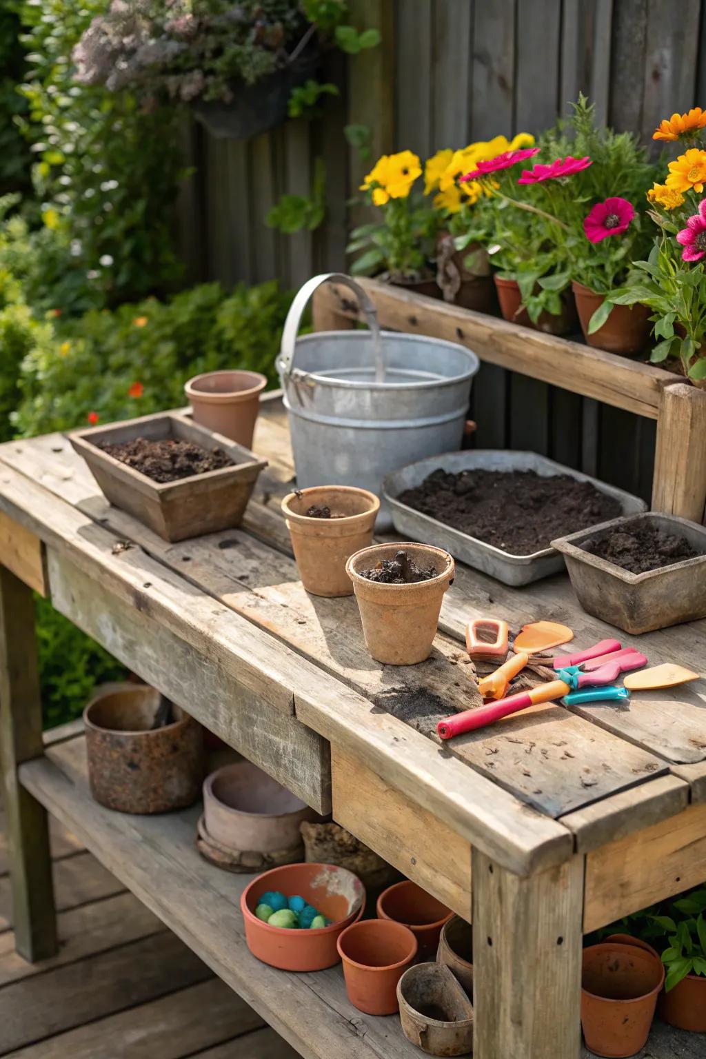 Craft Your Own Adventure: A DIY Mud Kitchen for Endless Outdoor Fun!