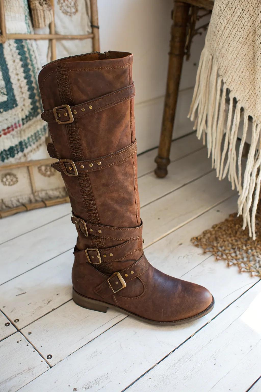 Step into adventure with a touch of boho-chic pirate style.