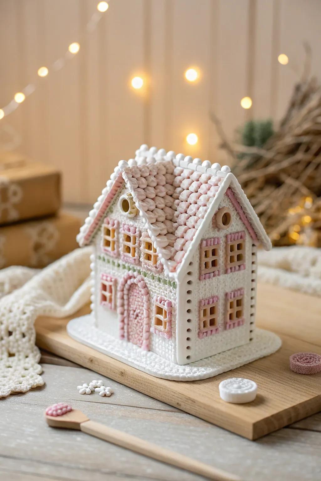 Craft your own charming village with this adorable Perler bead house - a perfect blend of simplicity and creativity.