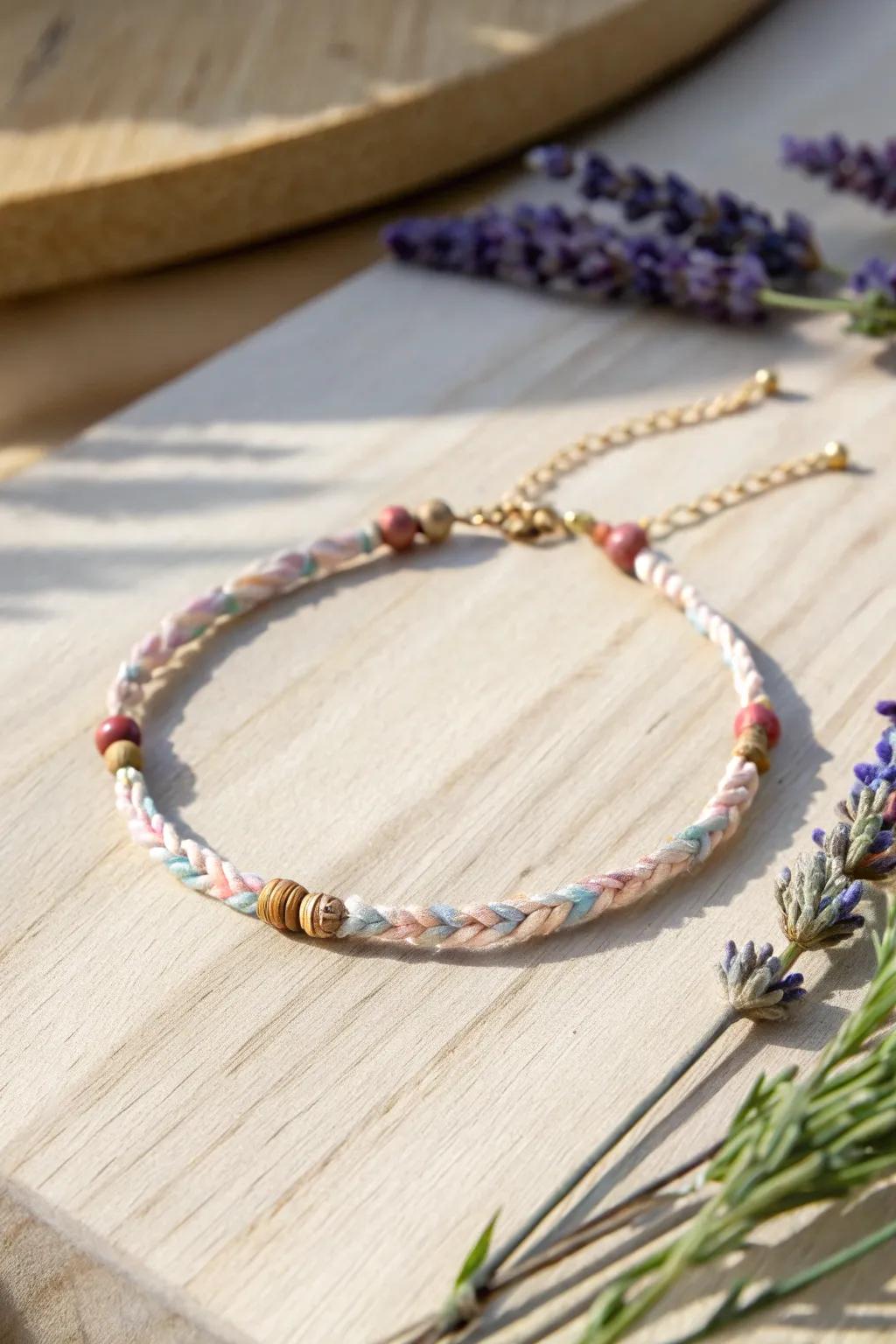 Embrace summer vibes with a beautifully crafted friendship anklet, perfect for beach days and festivals.