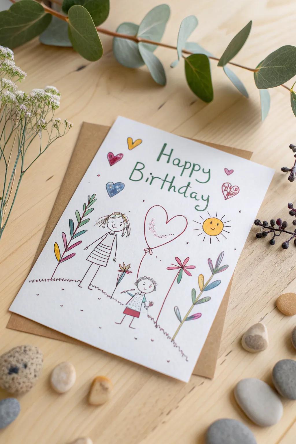 Unleash your inner child with playful doodles and stick figures – the perfect blend of fun and simplicity!