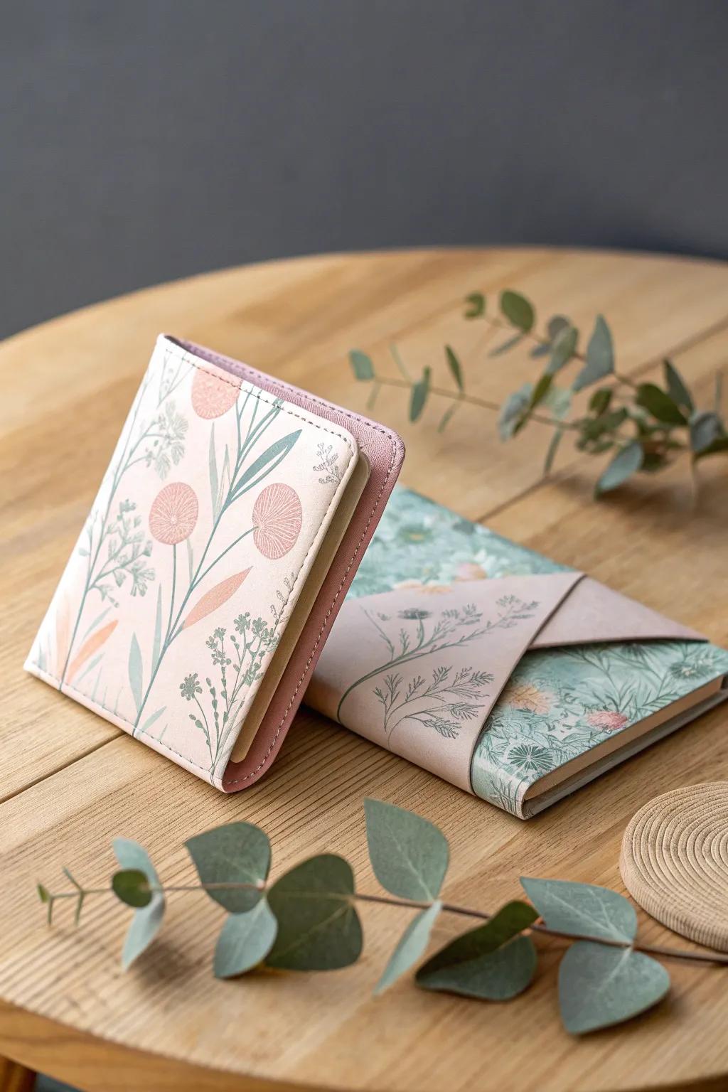Elegant and eco-friendly: Craft your own paper wallet for a unique gift card holder.