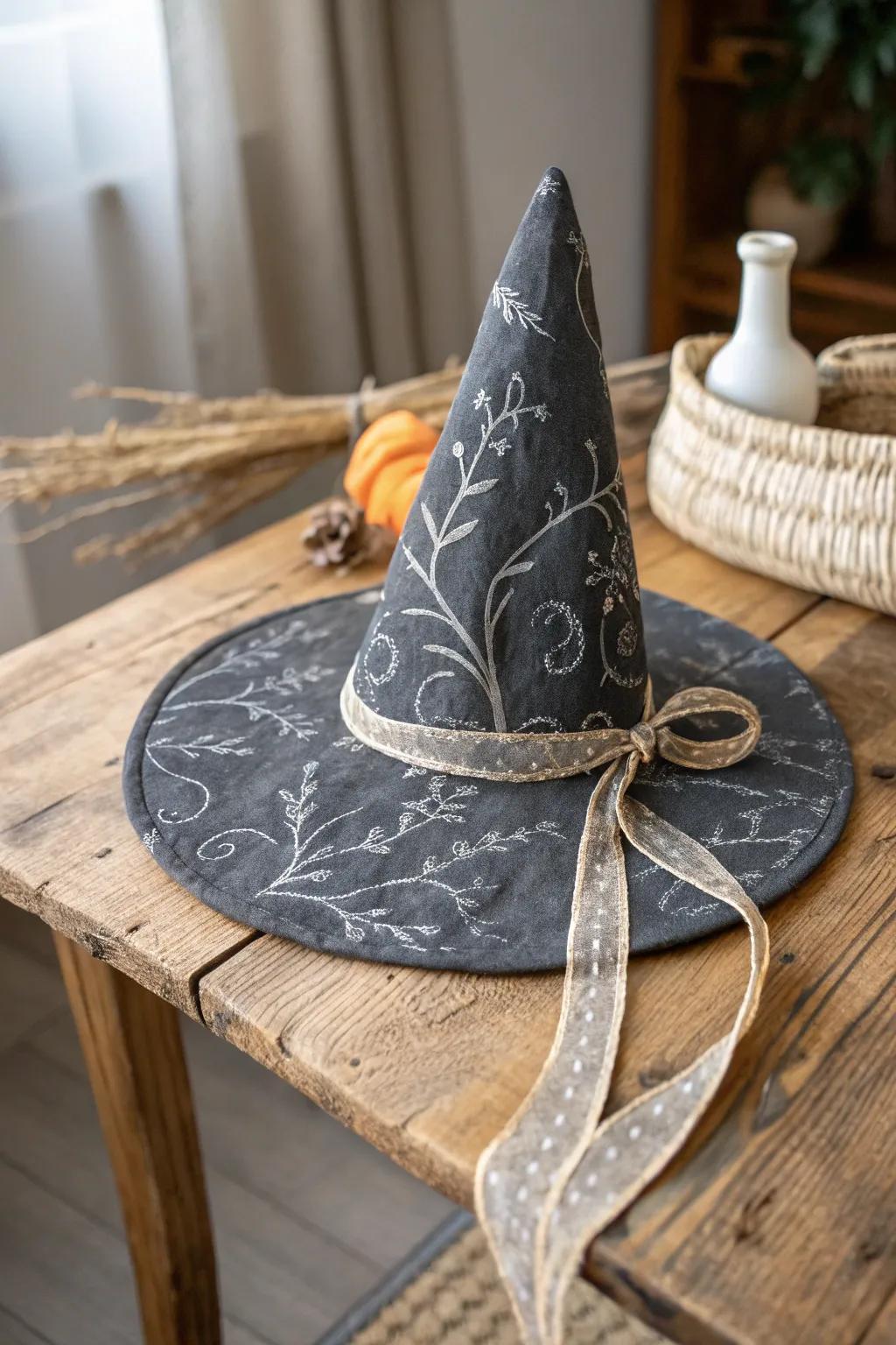 Craft Your Magic: Stylish DIY Witch Hat for a Spellbinding Halloween