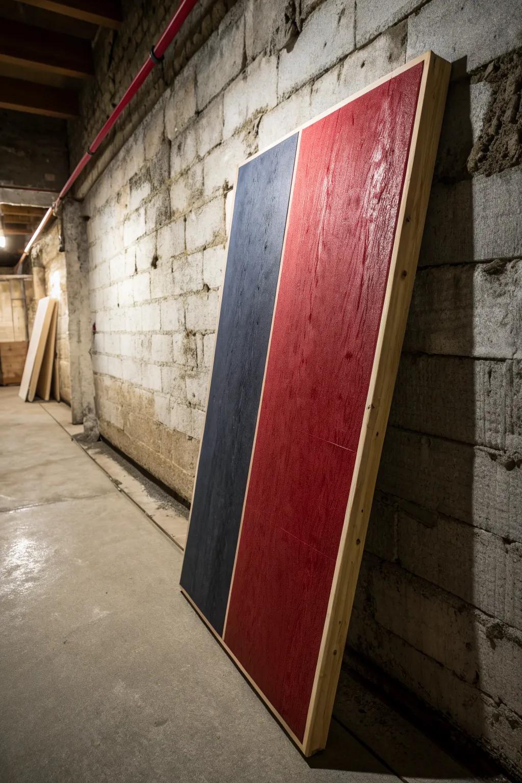 Transform your basement with bold insulated panels that combine style and practicality.