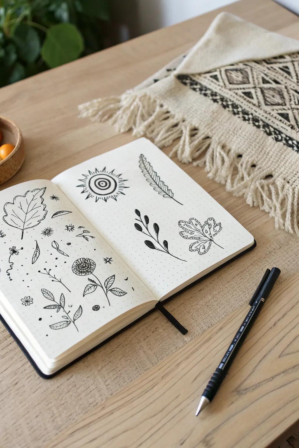 Unleash your creativity with dynamic doodles that grow over time. Let inspiration flow naturally.