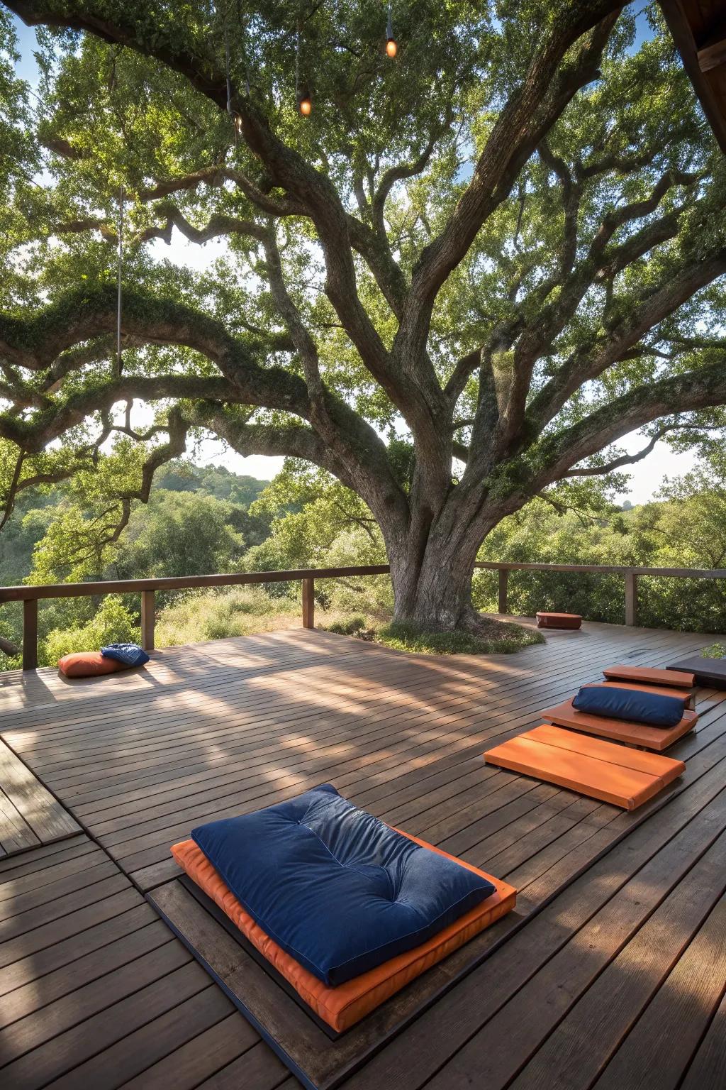 Craft your perfect meditation retreat: a blend of nature and artistry.