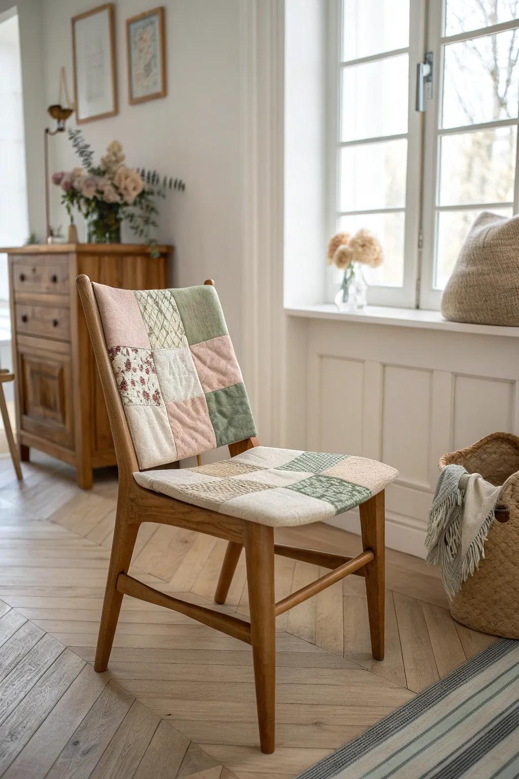 Transform your space with handcrafted charm: Upcycled elegance for a unique home statement.