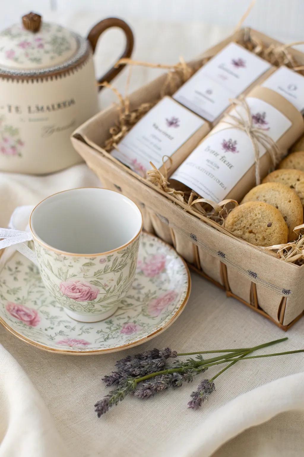 Delight in the simple pleasures of an elegant tea time retreat. 🍵✨