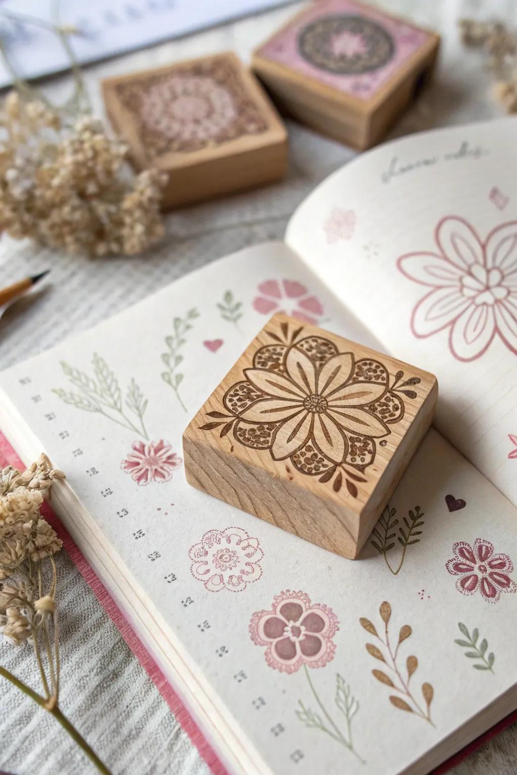 Elevate your scrapbooking with the art of storytelling through whimsical stamps.