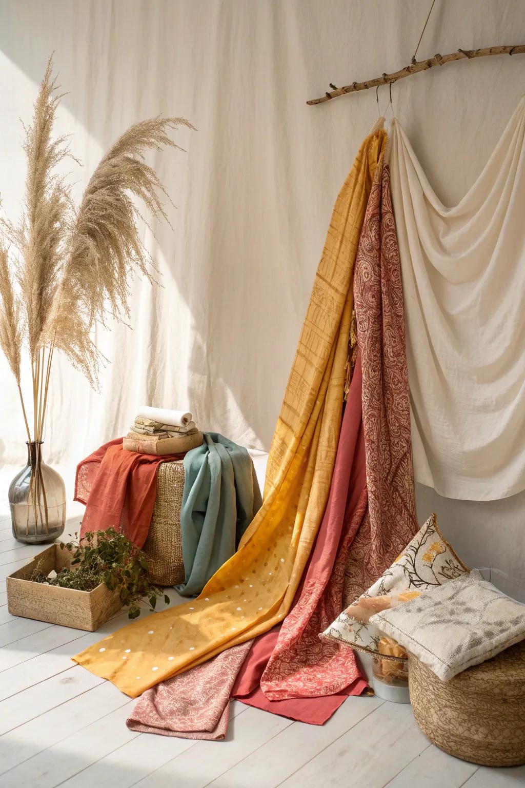 Discover the magic in every fabric scrap - a touch of color, texture, and endless imagination.