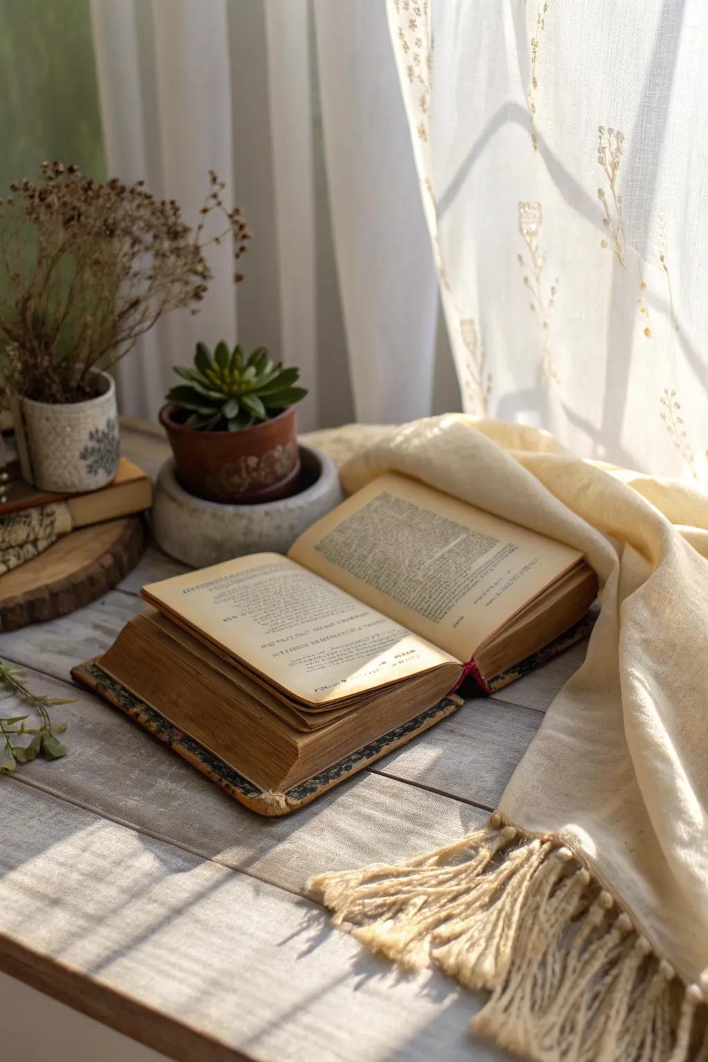 Timeless stories, wrapped in vintage charm. 📚✨