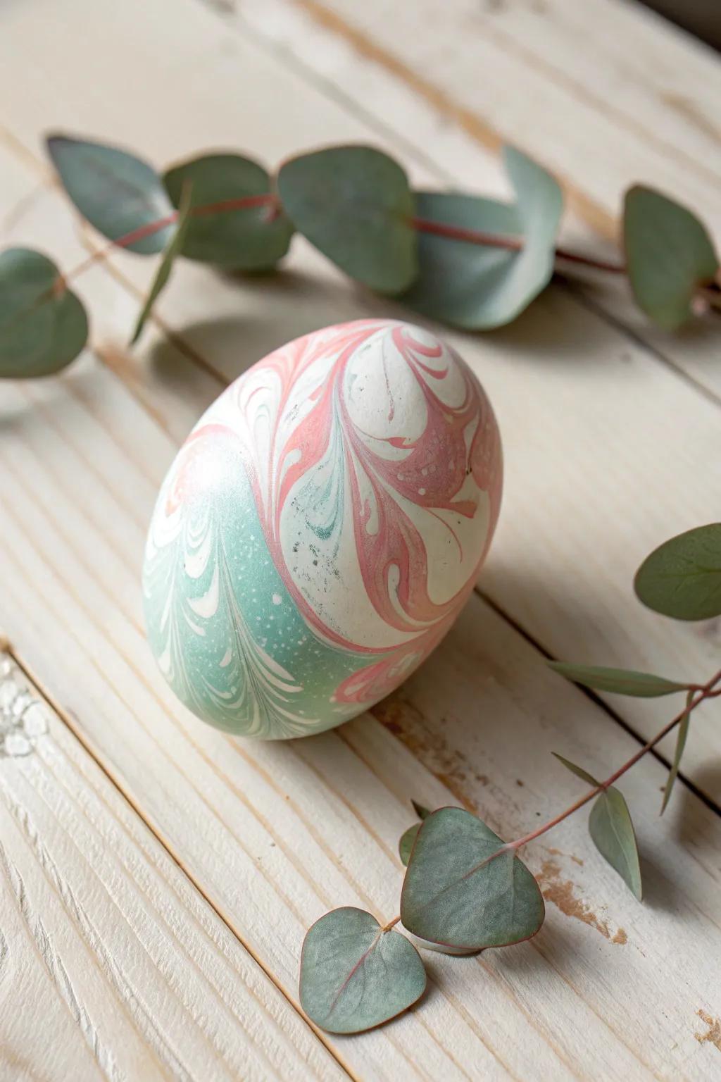 Elevate your decor with the timeless elegance of marbled eggs - a perfect blend of artistry and nature.