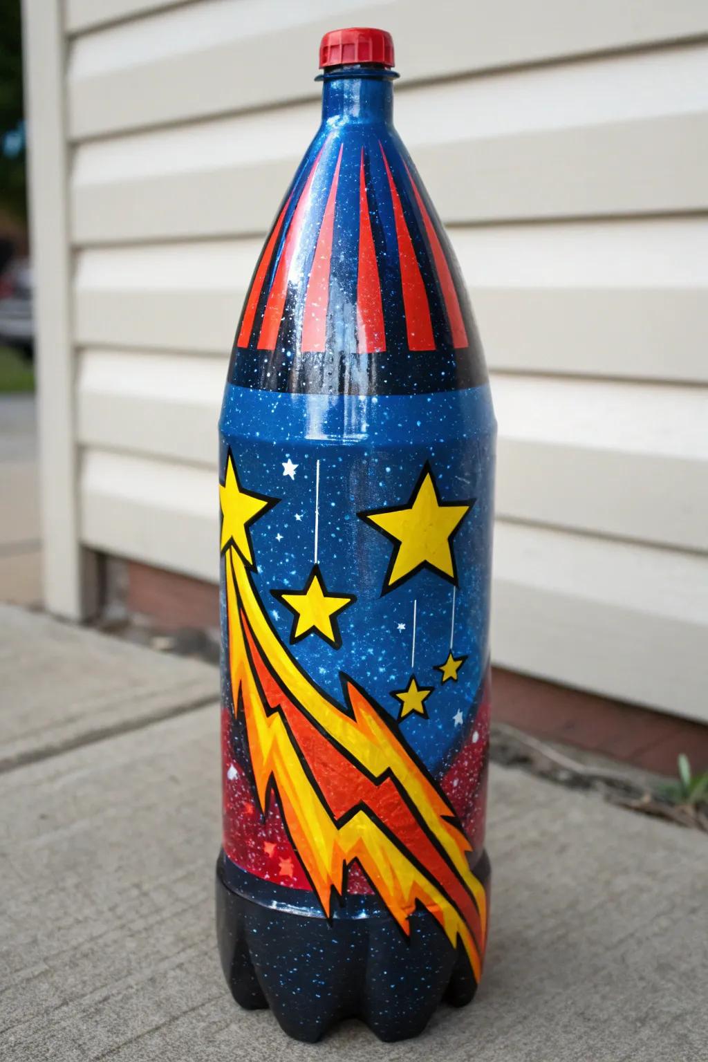 Unleash your creativity with a custom paint job that makes your rocket soar with style!