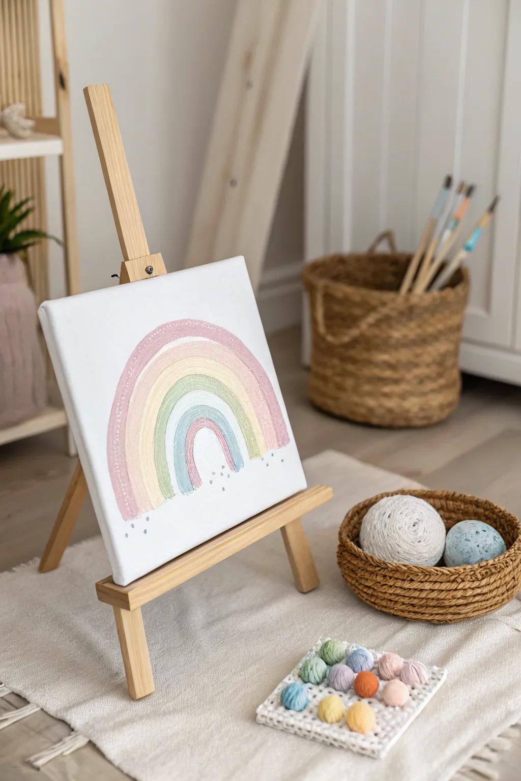 Unleash creativity with a touch of rainbow magic.