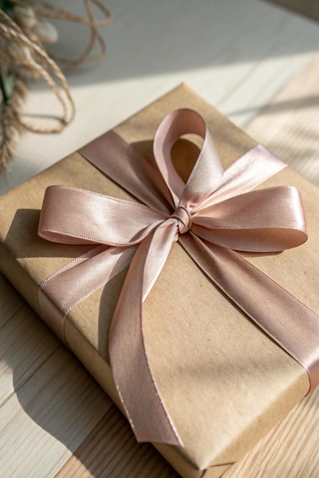 Elevate your packaging game with the simple elegance of a perfectly tied ribbon.