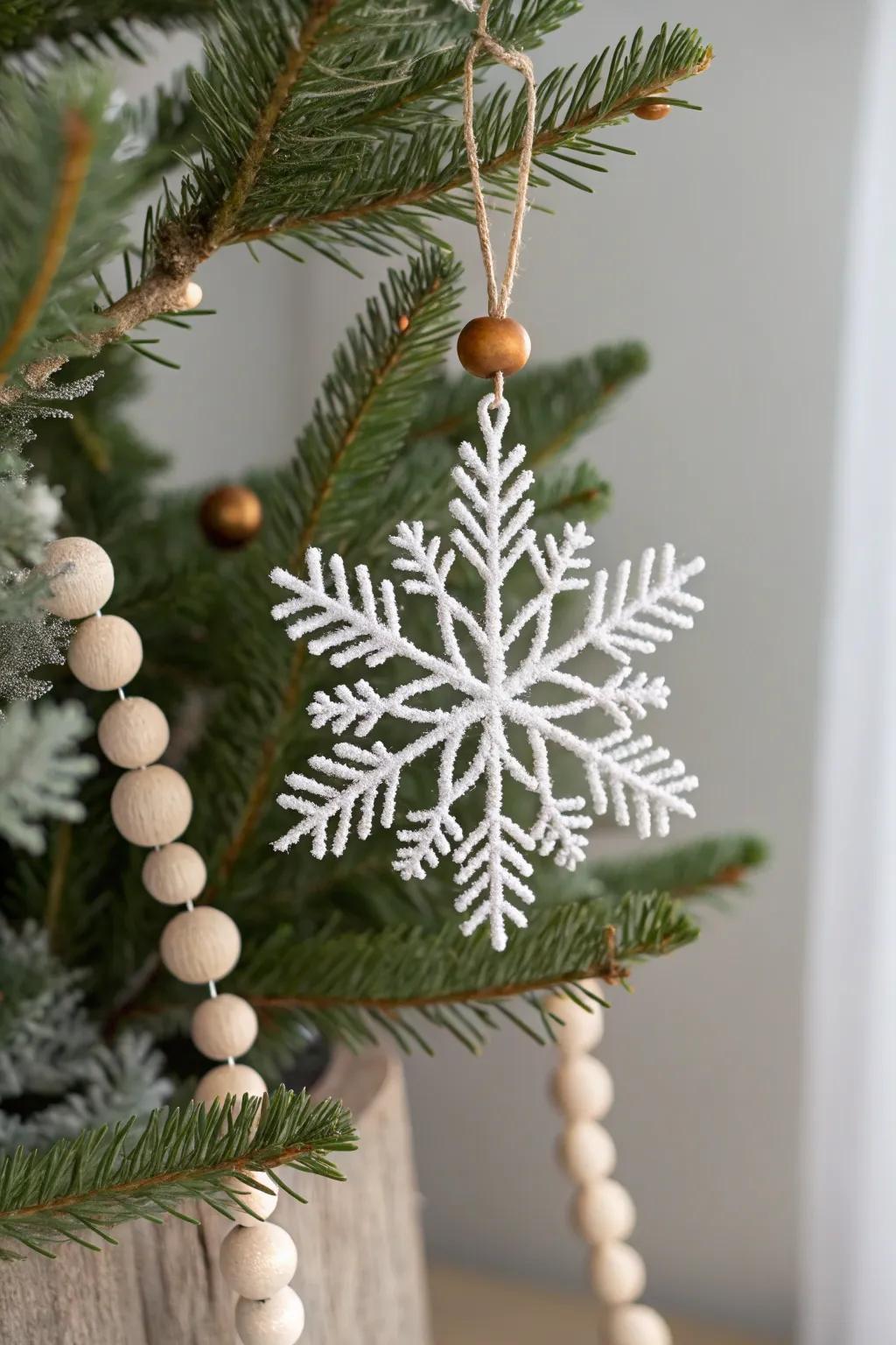 Craft your own festive magic with these minimalist 3D pen snowflakes!