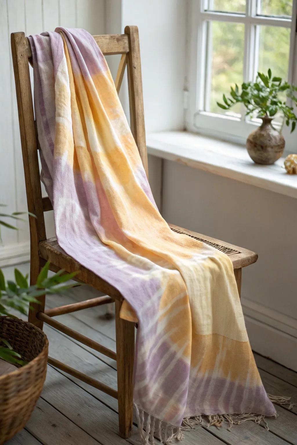 Embrace the soft elegance of spring with pastel tie-dye.