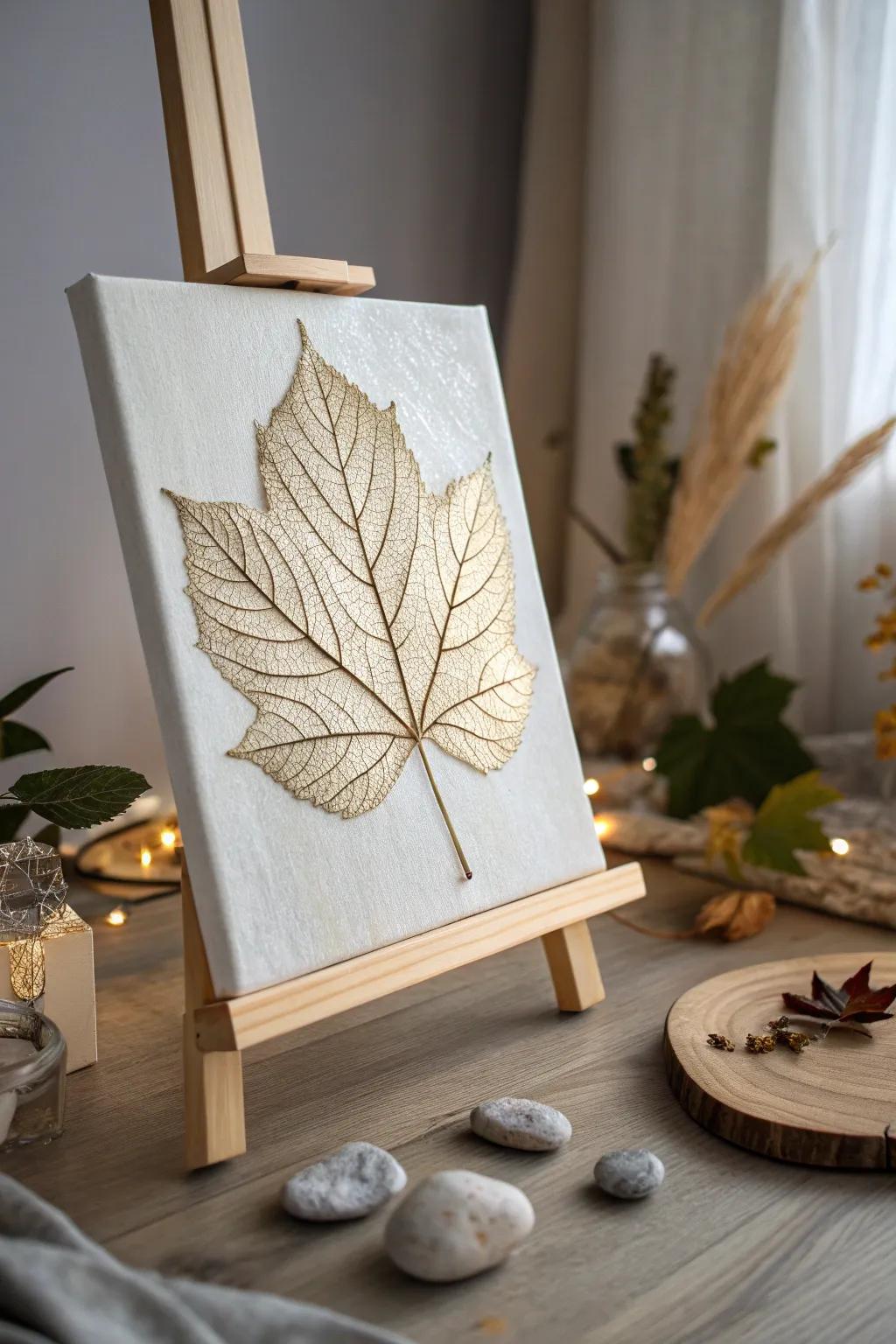 Embrace nature's simplicity with a beautifully detailed botanical illustration.