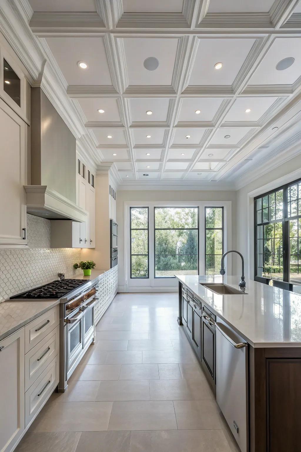 Minimalist moldings offer understated elegance in contemporary spaces.