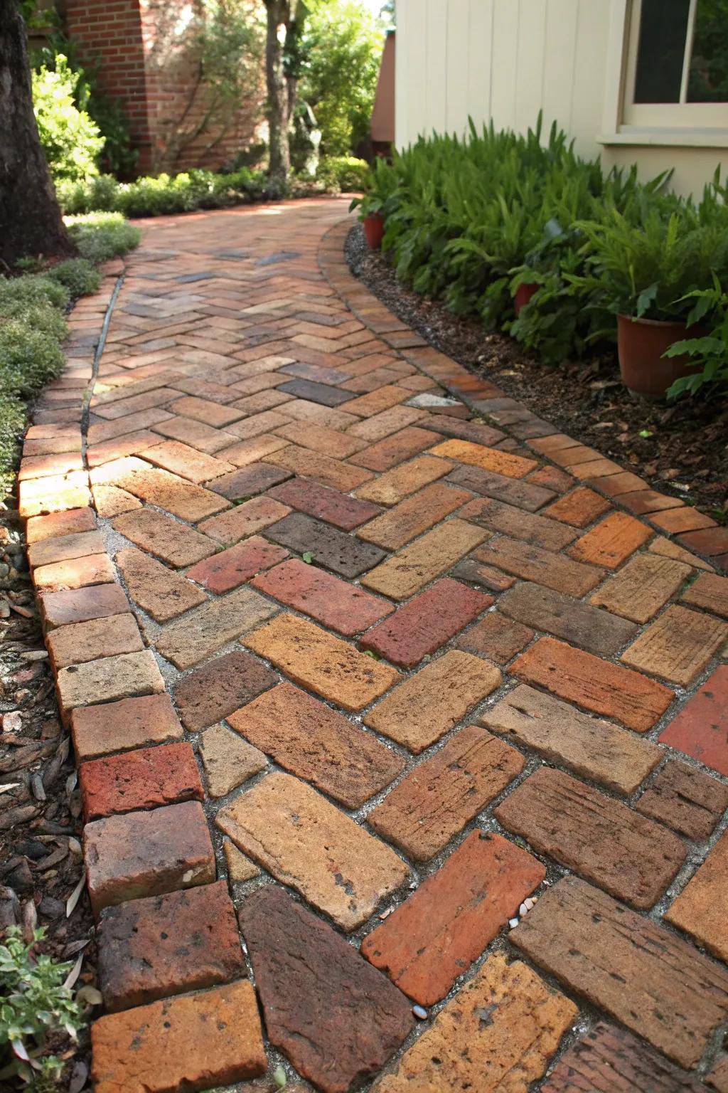 Elevate your outdoor space with the timeless charm of reclaimed brick.