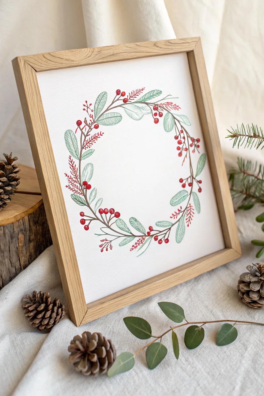 Embrace the holiday spirit with a touch of minimalist elegance. 🎄✨ #ScandinavianChristmas #BohoHoliday