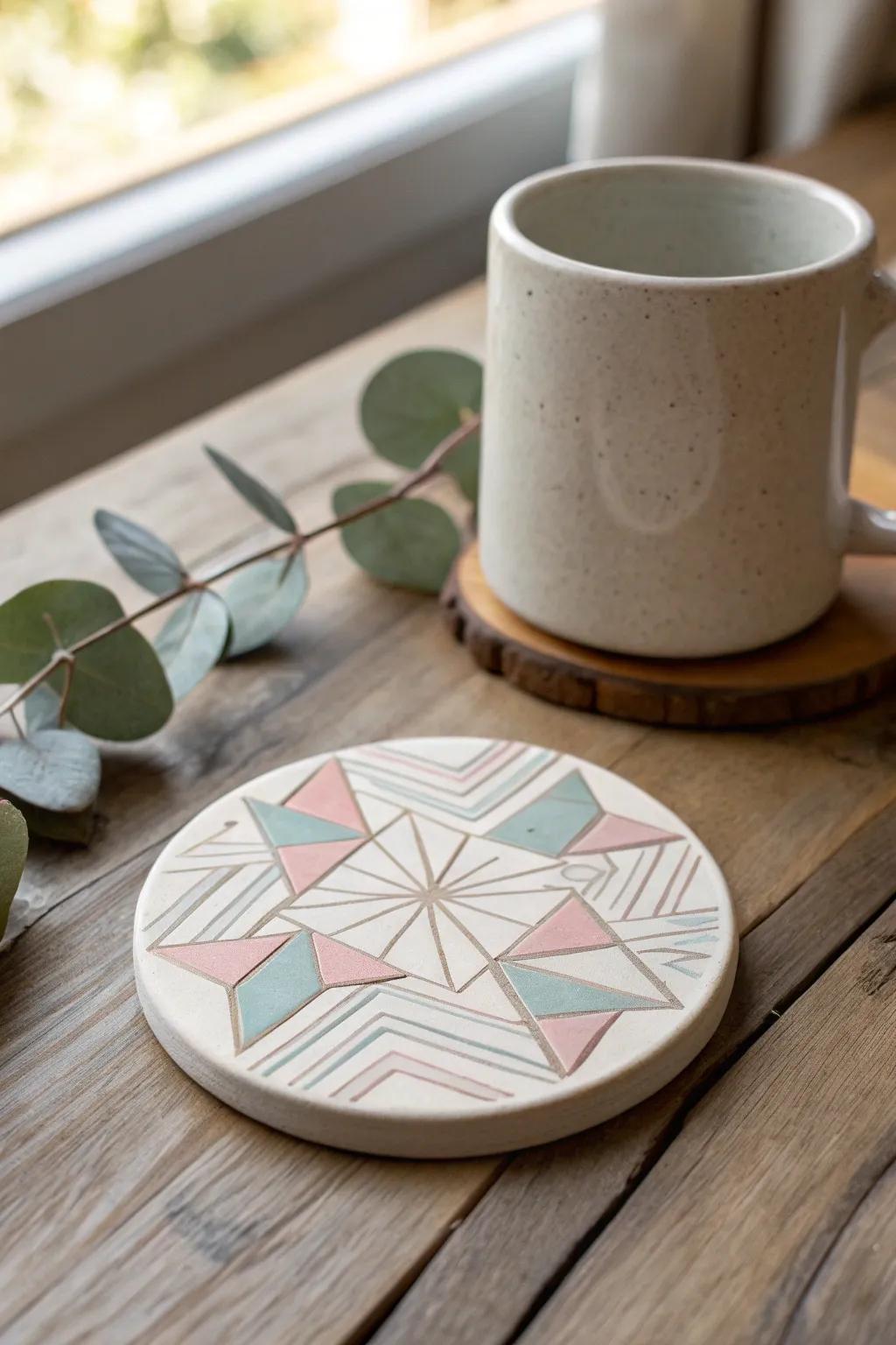 Elevate your coffee table with a touch of handcrafted elegance.