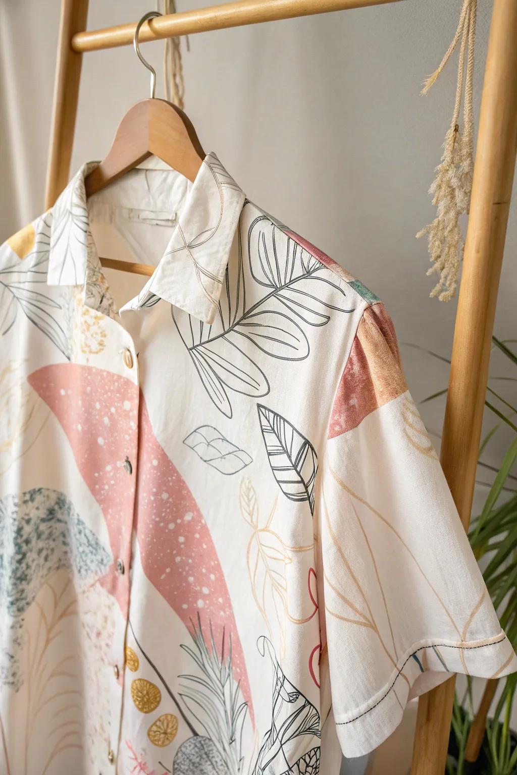 Embrace creativity with abstract elegance: a perfect blend of minimalism and boho charm.
