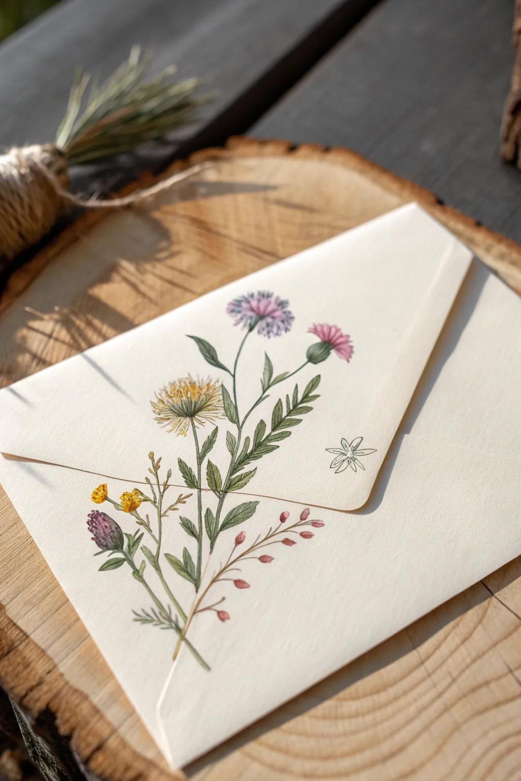 Send a masterpiece in every letter—where art and words beautifully unite.